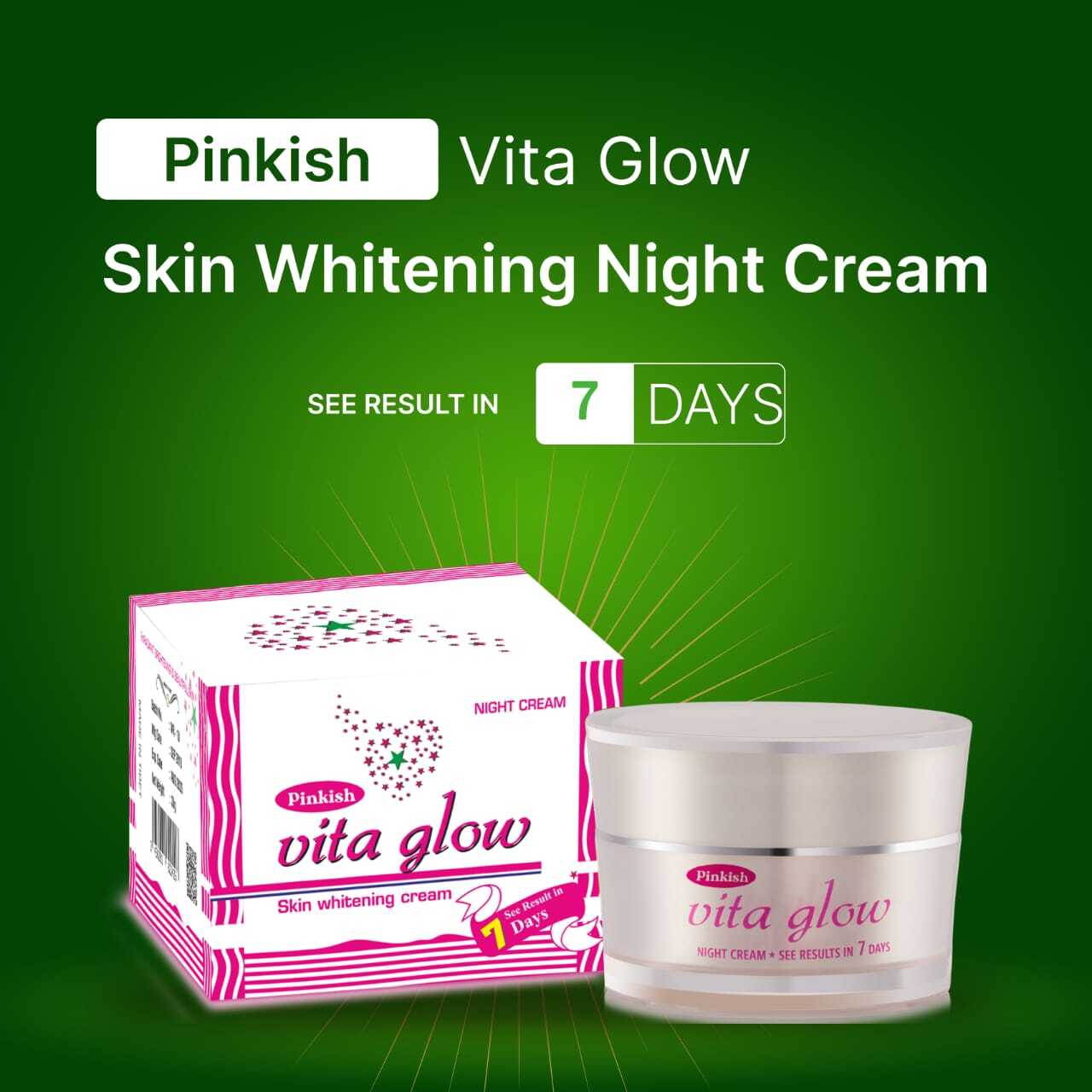Vita Glow Night Cream For Skin Whitening